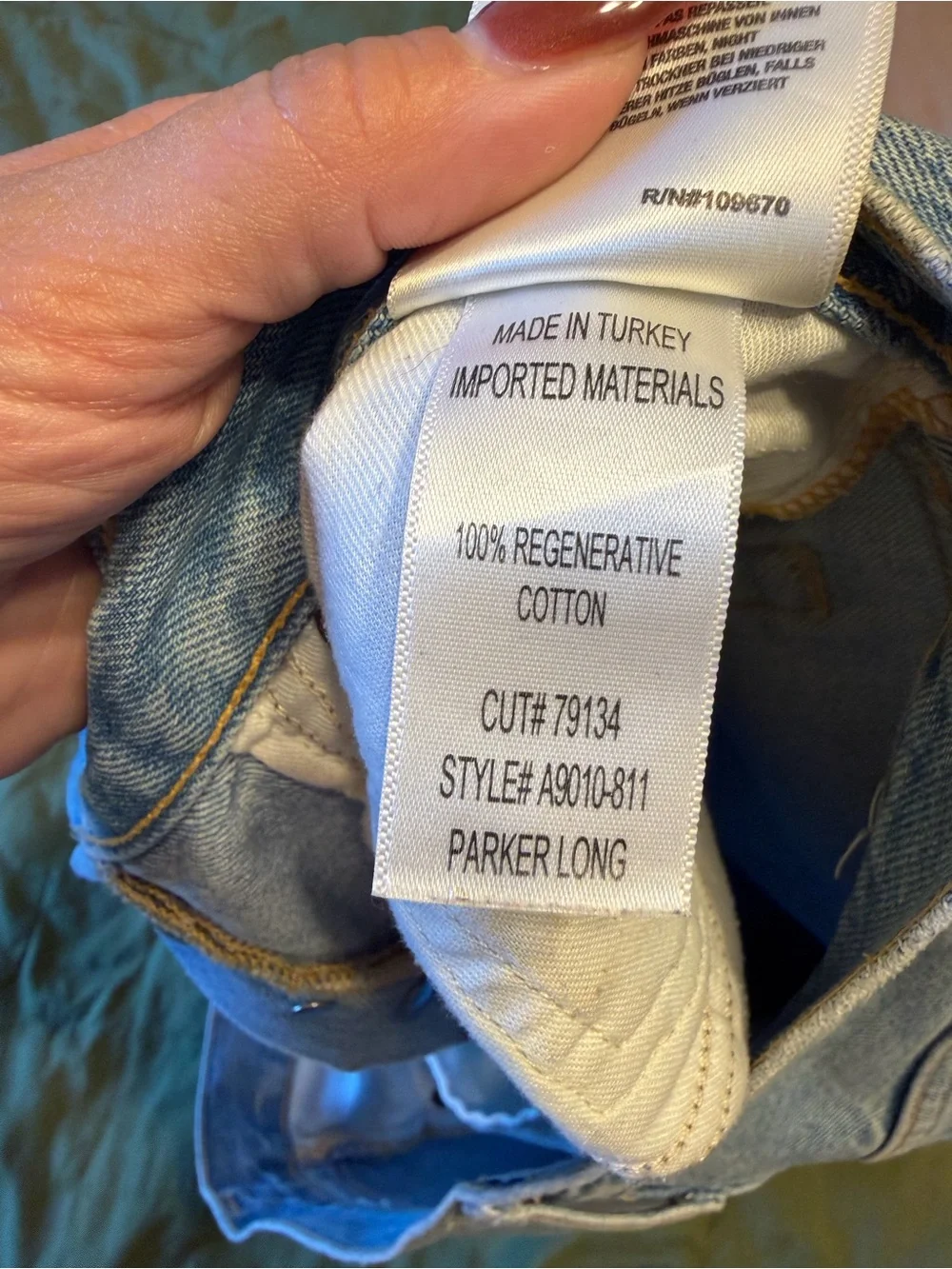 Agolde Parker Long Short
